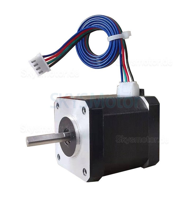 OUKEDA NEMA 17 Schrittmotor 17HS8401 2A 59Ncm 1,8 Grad D-cut für 3D-Drucker